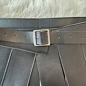 preiswerte Unterteile-Retro Vintage Mittelalterlich ROMAN Pteruges Gladiatorenrock Romanische Kostüme Krieger Gladiator Kostüm Herren Halloween Karneval Maskerade Leistung Renaissance-Messe LARP Erwachsene Pteruges