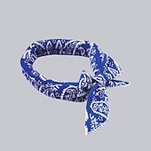 abordables Sombrero de sol-5 bufandas refrescantes universales de verano para mascotas, para perros. &amp;collar para el cuello del gato, toalla fría para la prevención del golpe de calor, anillo de hielo para el cuello para