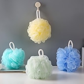 cheap Bathroom Gadgets-3PS Ultra Soft Bath Flower Scrubber Back Massager High-End Bath Ball, Non-Dissolving, Bubble-Generating Bath Cleanser for Back Exfoliation