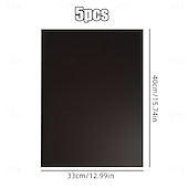 cheap Grills &amp; Outdoor Cooking-Set of 5 High-Temperature Resistant Non-Stick BBQ Mats, Oven and Microwave Mats, Outdoor Picnic and Barbecue Non-Stick Grilling Mats