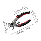 ieftine Serviciul vehiculului-Clește pentru cleme auto, clește pentru îndepărtarea elementelor de fixare din plastic cu mâner ergonomic, instrument multifuncțional pentru îndepărtarea panourilor și ornamentelor interioare auto