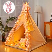 economico Luci solari da esterno-Luci a LED a filo di rame con simulazione di fiori di ciliegio rosa, alimentate a energia solare, lunghezza 2 m/5 m, ideali per matrimoni, feste di Natale, decorazioni per la casa, balconi, giardini,