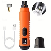 cheap Nail Clippers &amp; Grinders-Dog Nail Grinders Painless USB Charging Rechargeable Pet Nail Clippers Quiet Electric Dog Cat Paws Nail Tools