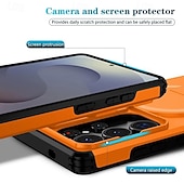 preiswerte 2026 Samsung Galaxy S26 Serie-Handy Hülle Handyhüllen Für Samsung Galaxy S26 S25 Edge S24 FE S23 Ultra Plus A37 A57 A56 A36 A26 A16 Rückseite Mit Magsafe Mit Ständer Unterstützt kabelloses Laden Stoßfest Rüstung ABS + PC