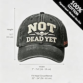 economico 250° Anniversario degli Stati Uniti-Cappellino da baseball ricamato dd-214, cappello vintage militare da papà "not dead yet" per uomo, twill di cotone regolabile, regalo patriottico per veterani, cappello casual per esterni