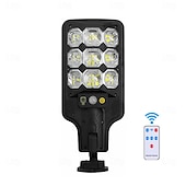 お買い得  屋外用ウォールライト-屋外用ソーラーLEDライト、防水、超高輝度、モーションセンサー付き、リモコン操作、ガーデンストリートライト、1個