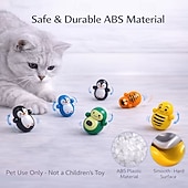 baratos Brinquedos de Mastigar-Conjunto de 100 brinquedos de rolar para gatos, diversos estilos, equipamento interativo para brincar e se exercitar, feito de plástico resistente.