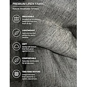 abordables Vacances-Homme Shorts Shorts en Lin Shorts d'été Shorts de plage Cordon de serrage Taille Élastique Uni Confort Respirant Longueur Genou Occasionnel Quotidien Extérieur ancien Vacances Gris blanc bleu marine