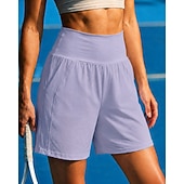 economico Gonne e Skorts da Donna-Per donna Tinta unita Gonna casual Gonne da tennis con pantaloncini Gonna sportiva Tasca Elastico in vita Sportivo Leggero Elastico Traspirante Tennis Golf Corsa Gonna Bianco Nero Rosa Abbigliamento