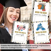 abordables Graduación-Álbum de tarjetas de regalo de graduación 2026, un portatarjetas de regalo esencial para graduados que se independizan, portatarjetas sorpresa de cumpleaños para paquetes de regalo creativos, regalo