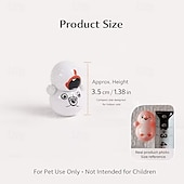 baratos Brinquedos de Mastigar-Conjunto de 100 brinquedos de rolar para gatos, diversos estilos, equipamento interativo para brincar e se exercitar, feito de plástico resistente.