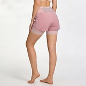 preiswerte Hosen, Shorts und Röcke für Frauen-wosawe Damen schnelltrocknende Sommer-Fitness-Radlerhose, Yoga &amp;Freizeithosen, Rennradhosen