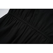 رخيصةأون فستان-عتيق / معتق العصور الوسطى عصر النهضة متوازي فساتين أكمام قصيرة قرصان جنية فلاحة العصور الوسطى رباط لون الصلبة رقبة دائرية ملابس تنكرية نسائي قرصان خيال عيد الرعب مهرجان معرض النهضة LARP للبالغين فستان