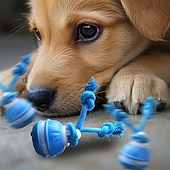 abordables Jouets interactifs-Balle interactive automatique pour chien, 2 couleurs, capteur de mouvement, rechargeable par USB, moteur silencieux haute vitesse, soulage l'anxiété de séparation, jeu intérieur/extérieur, jouet pour