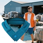 cheap Heating &amp; Cooling-Reusable Cooling Ice Scarf Ice Scarf with A Natural Cool Feeling Sweat-wiping Towel Outdoor Ice Belt Sports Headscarf Cooling Cold Towel Outdoor Running Cycling Bandana