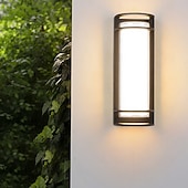 cheap Outdoor Wall Lights-LED Indoor Wall Light, IP65 Waterproof Wall Light Outdoor LED 30W Aluminum Exterior Light Fixtures Wall Mount Lamp Wall Sconce for Fence Patio Porch Decoration