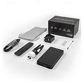 Недорогие Проекторы-Умный мини-проектор DLP с Wi-Fi 5G и Bluetooth, портативный карманный проектор с поддержкой декодирования 4K, коррекцией трапецеидальных искажений, ручной фокусировкой, сенсорным управлением, проектор