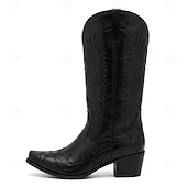 billige Ville vesten-Retro / vintage Hippie 1970erne Sko Western Boot Hippie West Cowboy Kostyme Herre Dame Karneval Maskerade Feriereise Fest / aften Dagligdagstøy Voksne Sko
