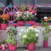 baratos observação de pássaros e vida selvagem no quintal-Estação de água para abelhas para jardim, com lindo design floral, comedouros combinados para abelhas e borboletas, banheiras e bebedouros para abelhas, itens essenciais para jardinagem, decoração de