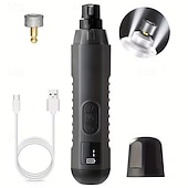 cheap Nail Clippers &amp; Grinders-Dog Nail Grinders Painless USB Charging Rechargeable Pet Nail Clippers Quiet Electric Dog Cat Paws Nail Tools