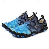 cheap Casual Sneakers-Men's Black Quick-Dry Water Shoes Lightweight Barefoot Aqua Sneakers Breathable Non-Slip Outdoor Footwear for Water Activities, Swimming, Beach Sports, Kayaking and Coastal Travel