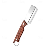 baratos Utensílios para cozinhar e guardar Fruta &amp; Vegetais-2 Pcs 3 in 1 Multifunctional Vegetable Peeler With Hanging Hole, Stainless Steel Bottle Opener and Grater with Plastic Handle, Kitchen Gadgets Tool for Potatoes Fruit Garlic Carrots