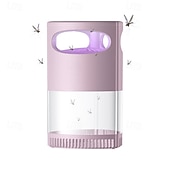 abordables Lampe anti-insectes-Piège à mouches des fruits, attrape-insectes volants, ventilateur intégré, pour moustiques, moucherons et autres insectes volants, tue-moustiques, lumière bleue efficace