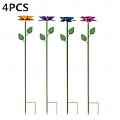 baratos observação de pássaros e vida selvagem no quintal-Estação de água para abelhas para jardim, com lindo design floral, comedouros combinados para abelhas e borboletas, banheiras e bebedouros para abelhas, itens essenciais para jardinagem, decoração de