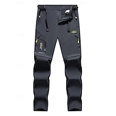 billiga lediga byxor-Herr Långbyxor Taktiska byxor Casual byxor Vandringsbyxor Utomhusbyxor Ficka Konvertibel Ensfärgat Vattentät Snabb tork Dagligen Utomhus Helgdag Streetwear Stylish Kaki Svart Oelastisk