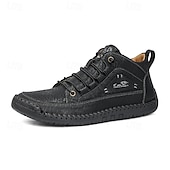 preiswerte Lässige Schnürschuhe-Weiße Herren-Sneaker, leichte Schnürschuhe für bequemes Gehen, ideal für Alltag, Reisen, Pendeln und einen minimalistischen, eleganten Freizeitlook.