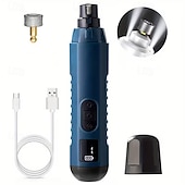 cheap Nail Clippers &amp; Grinders-Dog Nail Grinders Painless USB Charging Rechargeable Pet Nail Clippers Quiet Electric Dog Cat Paws Nail Tools