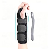 cheap Braces &amp; Supports-Long Wrist Brace Splint with 4 Adjustable Straps - Extended Forearm Support for Carpal Tunnel, Tendonitis, and Wrist Fractures
