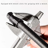 economico accessori per trapano-Prolunga flessibile per albero da 1/2", bussola dinamometrica, chiavi a cricchetto, chiave elettrica, biella, barra di prolunga flessibile per spazi ristretti, utensile manuale per riparazioni