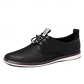 economico Scarpe Casual con Lacci-Scarpe da ginnastica casual da uomo bianche con lacci, leggere, traspiranti e comode, ideali per camminare, per un look casual elegante, basse, perfette per l'uso quotidiano, i viaggi, gli spostamenti e le uscite del fine settimana.