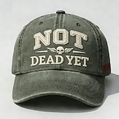 economico 250° Anniversario degli Stati Uniti-Cappellino da baseball ricamato dd-214, cappello vintage militare da papà "not dead yet" per uomo, twill di cotone regolabile, regalo patriottico per veterani, cappello casual per esterni