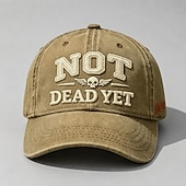 economico 250° Anniversario degli Stati Uniti-Cappellino da baseball ricamato dd-214, cappello vintage militare da papà "not dead yet" per uomo, twill di cotone regolabile, regalo patriottico per veterani, cappello casual per esterni