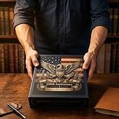 olcso Az Egyesült Államok 250. évfordulója-9 db-os amerikai 250. évfordulós emlékérme ajándékkészlet, hazafias katonai kihívás érmegyűjtemény, díszdobozban, amerikai 1776-2026 emléktárgy ajándék a függetlenség napjára