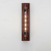 cheap Indoor Wall Lights-Wall Light Fixture Industrial Tube Ceiling Light with Metal Cage in Black Single Edison Flute Light for Hallway Porch Cabinet