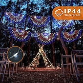  Luci decorative a forma di bandiera americana per il 250° anniversario degli Stati Uniti e il 4 luglio – luci a stringa a semivento super luminose, impermeabili IP44 per interni &all'aperto, festività
