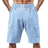 cheap Running Shorts-Men's Running Shorts Athletic Shorts Gym Shorts Pocket Shorts Casual Daily Outdoor Summer Spring Quick Dry Lightweight Moisture Wicking Gym Workout Outdoor Athletic Regular Fit Sportswear Activewear