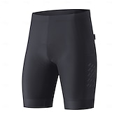 cheap Men's Shorts, Tights &amp; Pants-Arsuxeo Men's Solid Color Cycling Underwear Shorts Cycling Pants Cycling MTB Shorts Bike Shorts Padded Shorts / Chamois Form Fit Sports Ventilation Fast Dry Reflective Strips Reduces Chafing Black