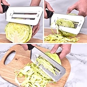 abordables Utensilios para frutas y verduras-Juego de 3/4 cuchillos peladores de acero inoxidable con mango de madera, cuchillo multifuncional para pelar frutas y verduras, ideal para caña de azúcar, patatas, manzanas y para cortar en la cocina.