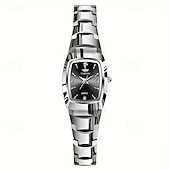 levne Quartz hodinky-Dámské luxusní quartzové hodinky, stříbrný náramek z nerezové oceli, obdélníkový modrý ciferník s křišťálovými diamantovými značkami, vodotěsné, elegantní náramkové hodinky, módní šperky, dárky pro