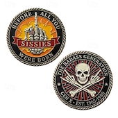 voordelige 250e Verjaardag van de VS-Generation X Challenge Coin: de stoere verzamelmunt uit 1965-1980 met humor, voor mannen van vóórdat al die mietjes geboren waren. Een uniek retro cadeau.
