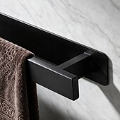 cheap Towel Bars-Towel Bar New Design / Self-adhesive / Creative Contemporary / Modern Stainless Steel + A Grade ABS / Stainless Steel 1PC - Bathroom Single / 1-Towel Bar Wall Mounted