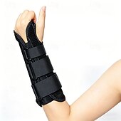 cheap Braces &amp; Supports-Long Wrist Brace Splint with 4 Adjustable Straps - Extended Forearm Support for Carpal Tunnel, Tendonitis, and Wrist Fractures