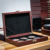  U.S. 250th Anniversary Commemorative Coin Set Coins in Collectible Gift Boxes, Patriotic Collector Coins for 1776–2026, Liberty, Bald Eagle & Historic U.S. Landmarks