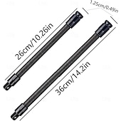 economico accessori per trapano-Prolunga flessibile per albero da 1/2", bussola dinamometrica, chiavi a cricchetto, chiave elettrica, biella, barra di prolunga flessibile per spazi ristretti, utensile manuale per riparazioni