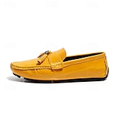 voordelige Casual loafers-Rode heren loafers met krokodillenprint en kwastjes – elegante geklede schoenen, ademend leren instapmodel – geschikt voor kantoor, avondfeesten en speciale gelegenheden