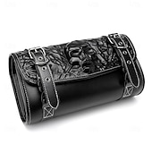 cheap Accessories and More-Western Retro Vintage Punk &amp; Gothic Fork Bag Motorcycle Bag Riders Skull Western Revival Fancy Dress Unisex Halloween Carnival Adults Fork Bag